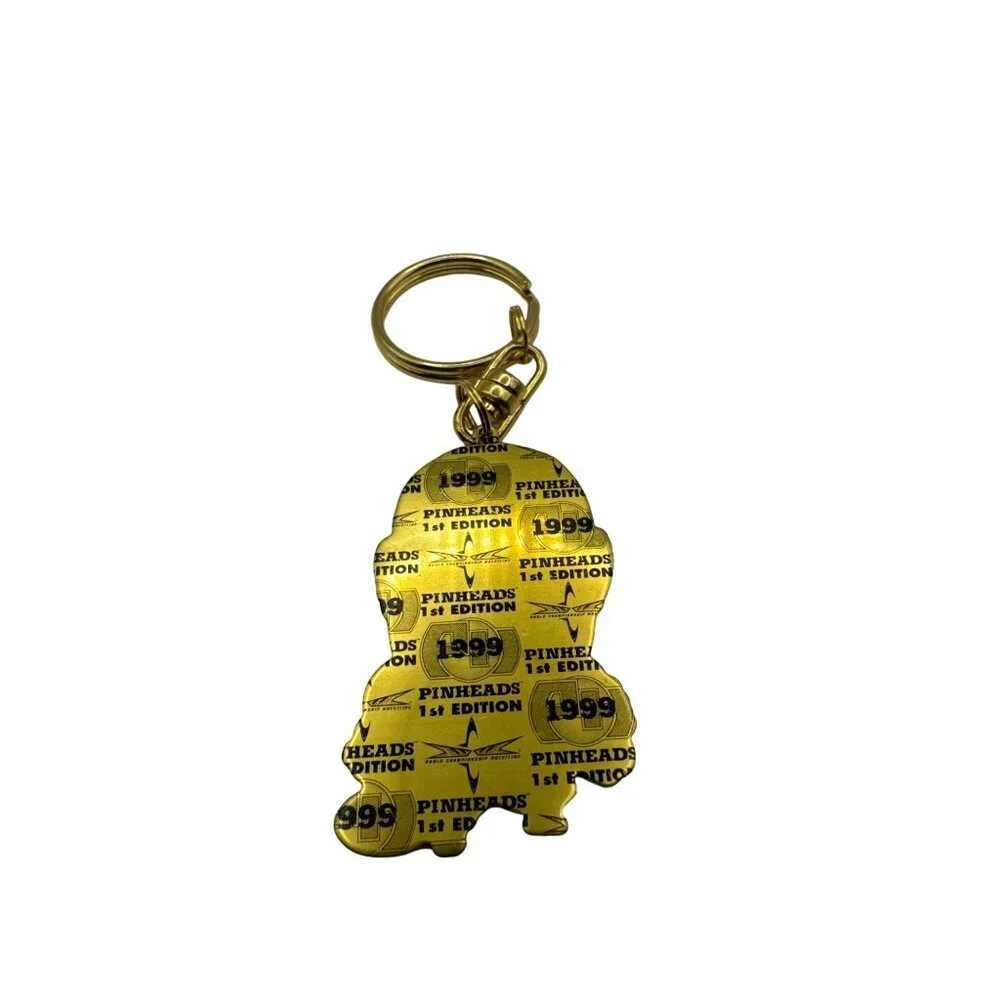 99 Pinheads First Edition WCW Goldberg Collectible Keychain